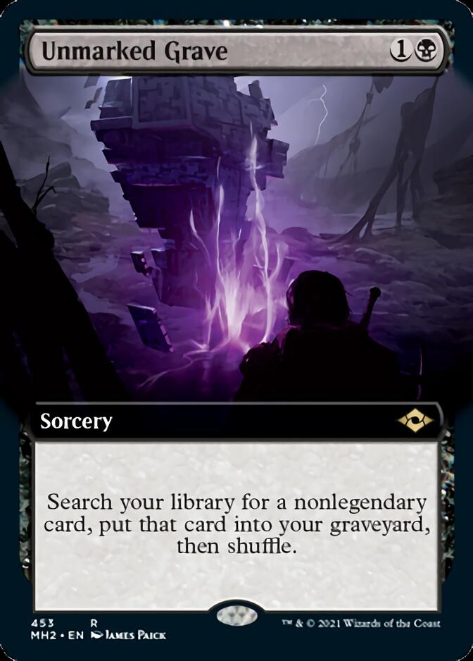 Unmarked Grave (Extended Art) [Modern Horizons 2] | Deep Dive Games St. Marys
