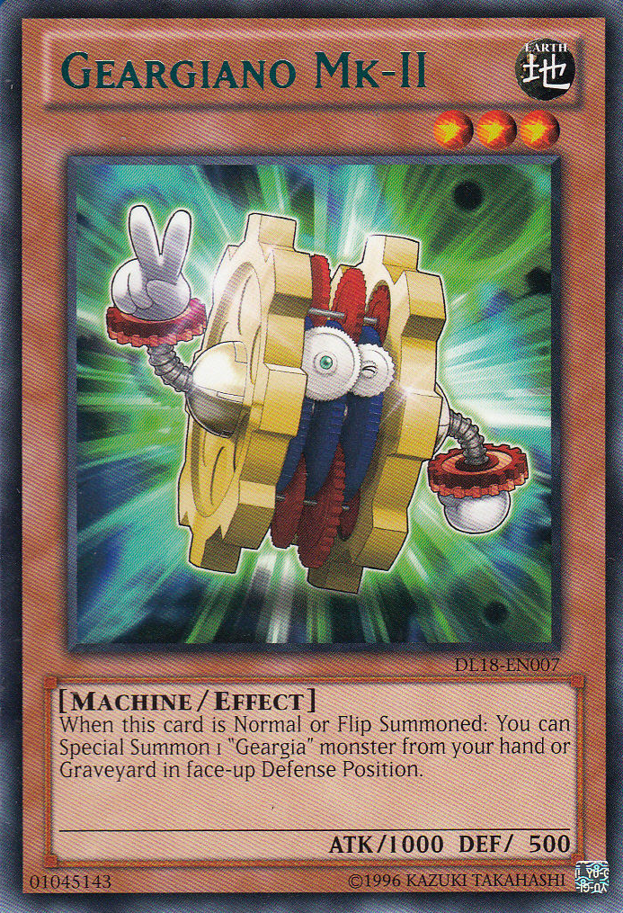 Geargiano Mk-II (Green) [DL18-EN007] Rare | Deep Dive Games St. Marys