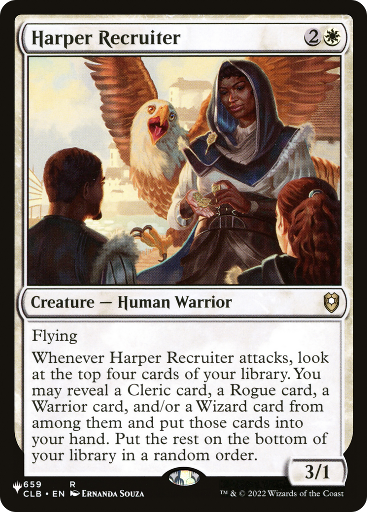 Harper Recruiter (CLB) [The List] | Deep Dive Games St. Marys