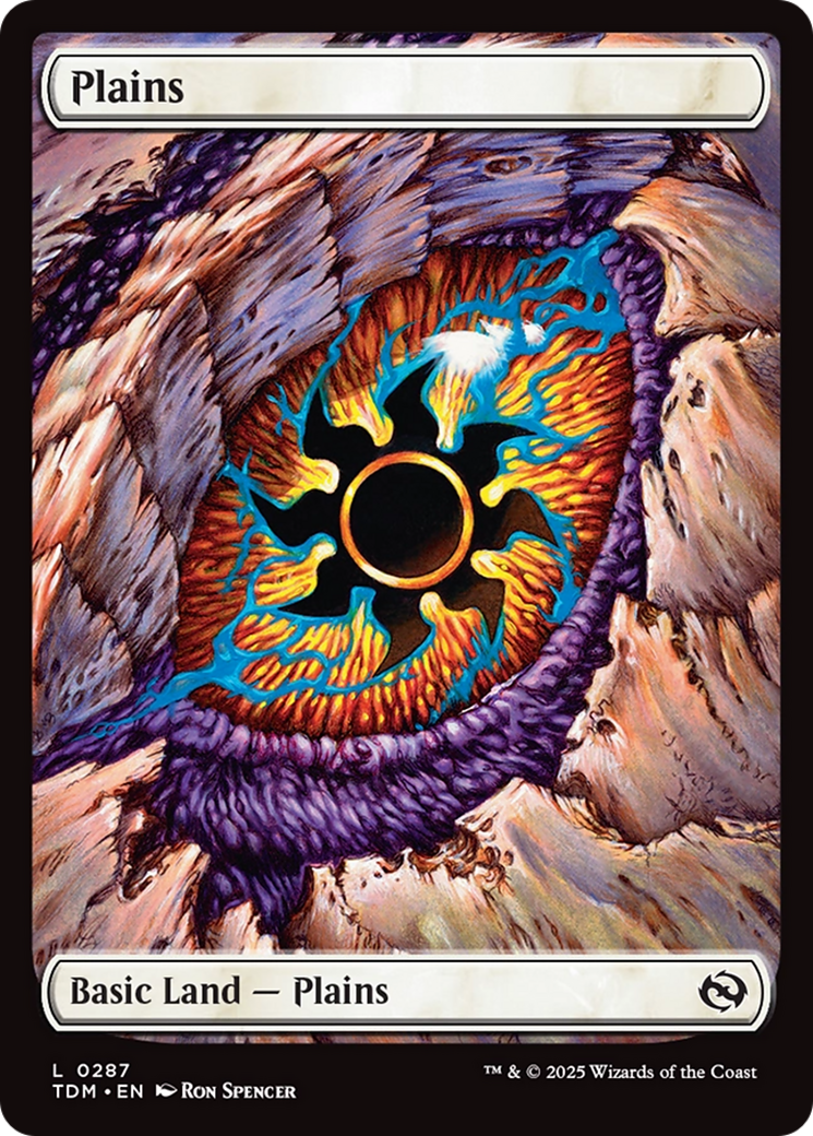 Plains (0287) [Tarkir: Dragonstorm] | Deep Dive Games St. Marys
