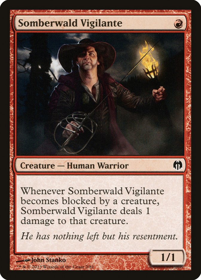 Somberwald Vigilante [Duel Decks: Heroes vs. Monsters] | Deep Dive Games St. Marys