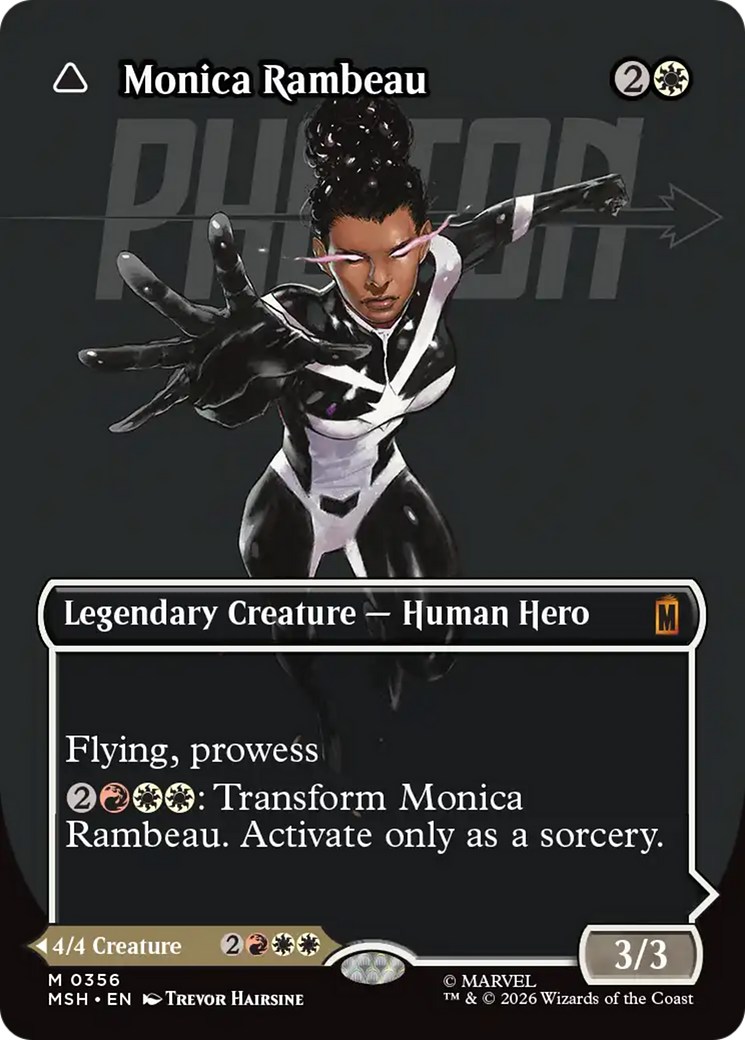 Monica Rambeau (Borderless) (0356) [Marvel Super Heroes] | Deep Dive Games St. Marys