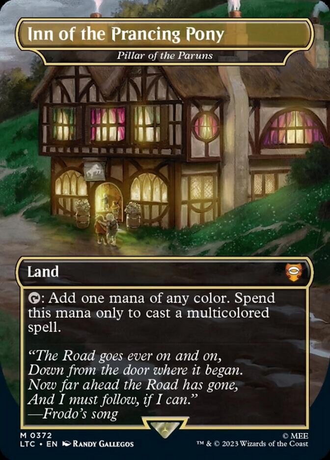 Inn of the Prancing Pony - Pillar of the Paruns [The Lord of the Rings: Tales of Middle-Earth Commander] | Deep Dive Games St. Marys
