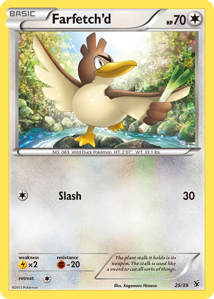 Farfetch'd (25/39) [XY: Kalos Starter Set] | Deep Dive Games St. Marys