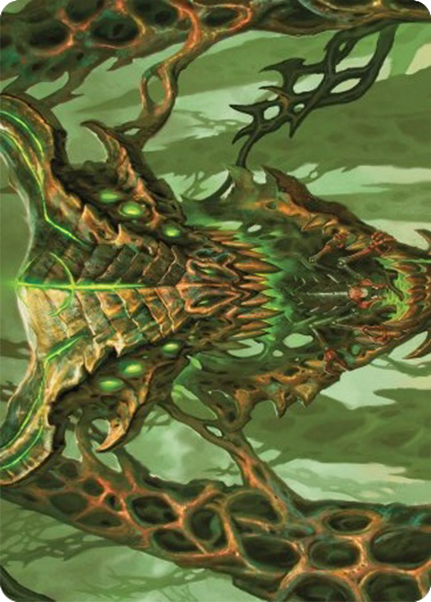 Colossal Dreadmask Art Card [Modern Horizons 3 Art Series] | Deep Dive Games St. Marys