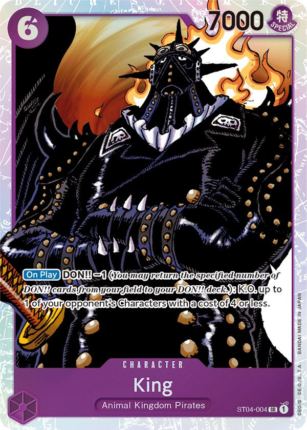 King [Starter Deck: Animal Kingdom Pirates] | Deep Dive Games St. Marys
