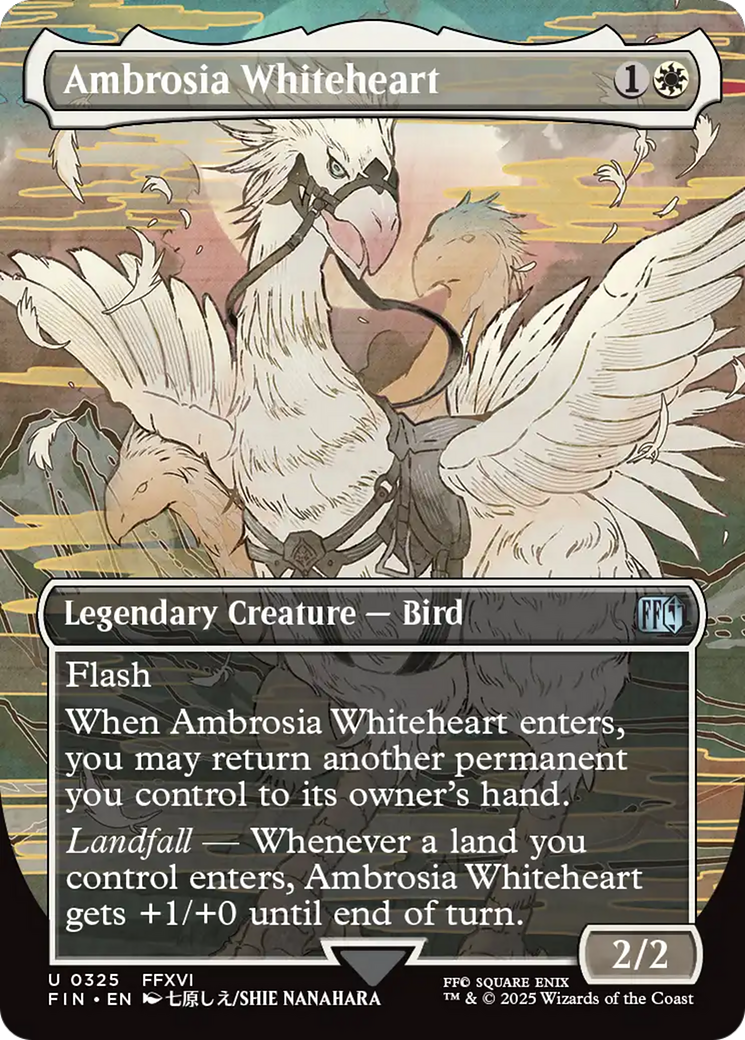 Ambrosia Whiteheart (Borderless) [FINAL FANTASY] | Deep Dive Games St. Marys