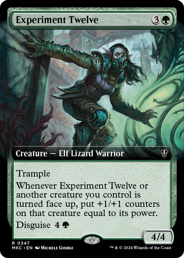 Experiment Twelve (Extended Art) [Murders at Karlov Manor Commander] | Deep Dive Games St. Marys