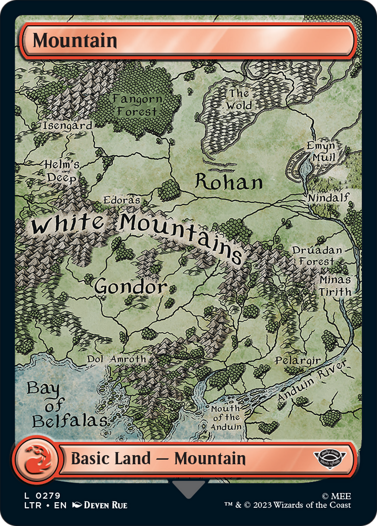 Mountain (279) [The Lord of the Rings: Tales of Middle-Earth] | Deep Dive Games St. Marys