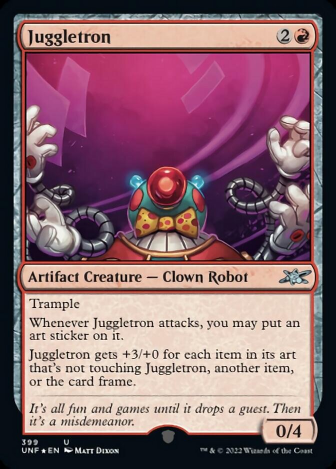 Juggletron (Galaxy Foil) [Unfinity] | Deep Dive Games St. Marys