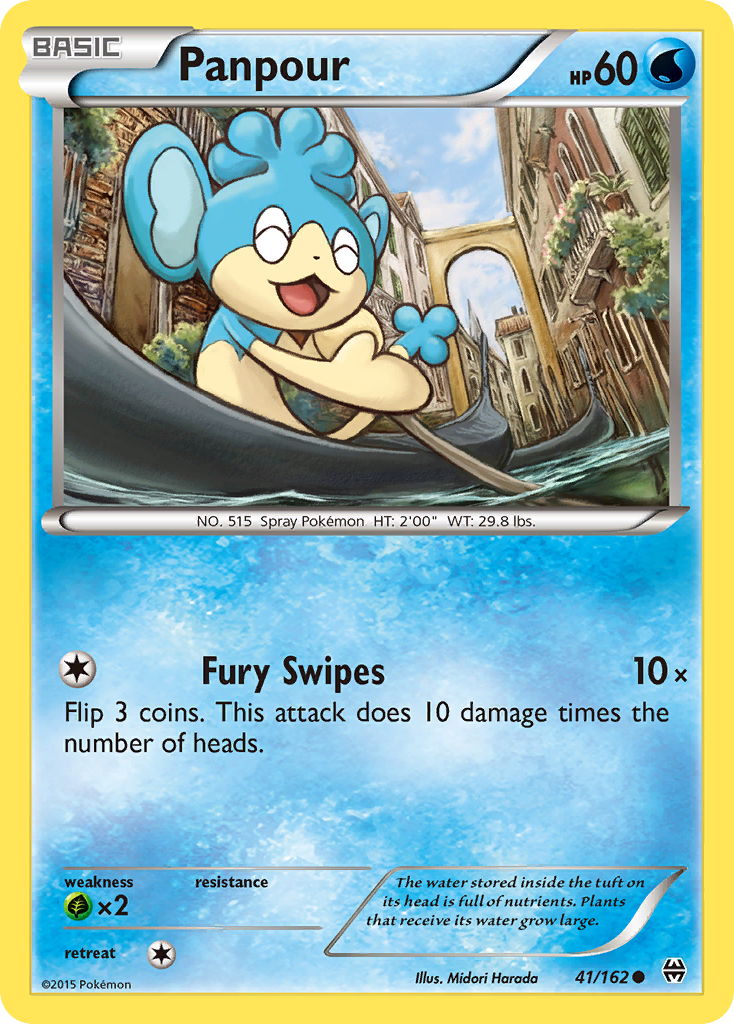 Panpour (41/162) [XY: BREAKthrough] | Deep Dive Games St. Marys