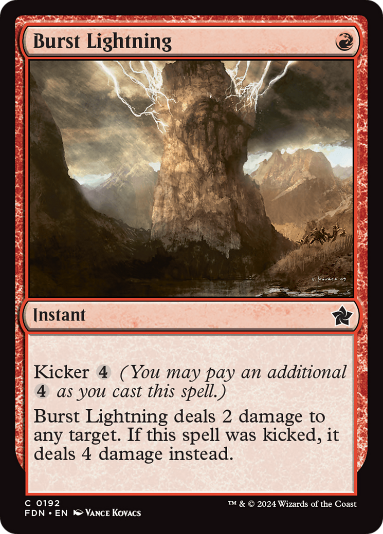 Burst Lightning [Foundations] | Deep Dive Games St. Marys