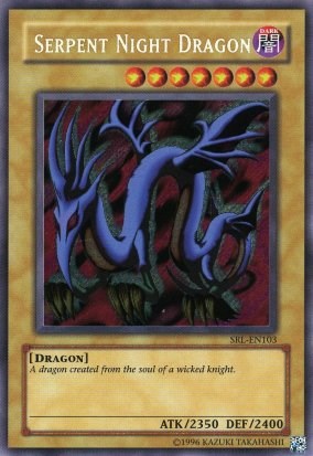 Serpent Night Dragon [SRL-EN103] Secret Rare | Deep Dive Games St. Marys