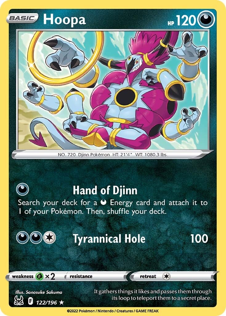 Hoopa (122/196) [Sword & Shield: Lost Origin] | Deep Dive Games St. Marys