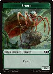 Spider // Bird Double-Sided Token [Tarkir: Dragonstorm Commander Tokens] | Deep Dive Games St. Marys