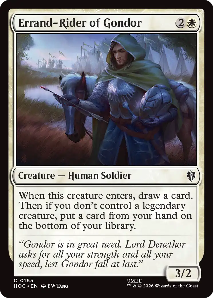 Errand-Rider of Gondor [The Hobbit: Eternal-Legal] | Deep Dive Games St. Marys
