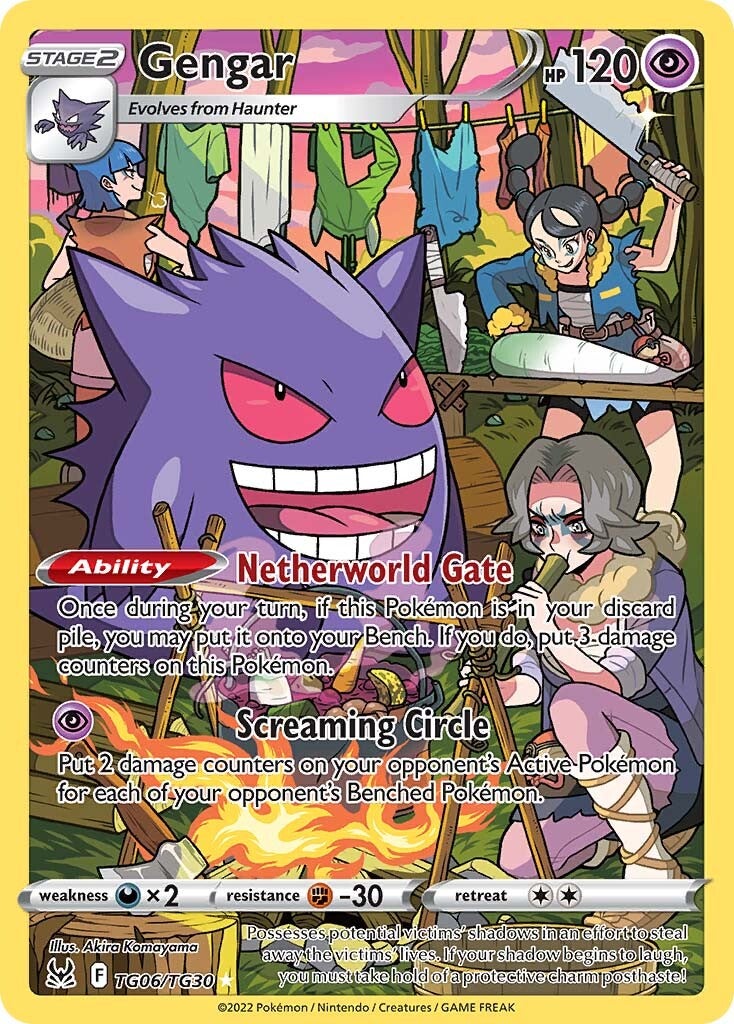 Gengar (TG06/TG30) [Sword & Shield: Lost Origin] | Deep Dive Games St. Marys