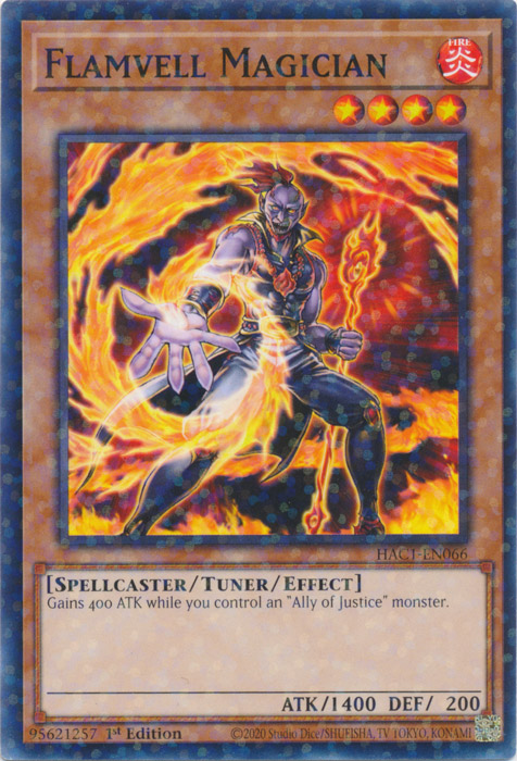 Flamvell Magician (Duel Terminal) [HAC1-EN066] Common | Deep Dive Games St. Marys