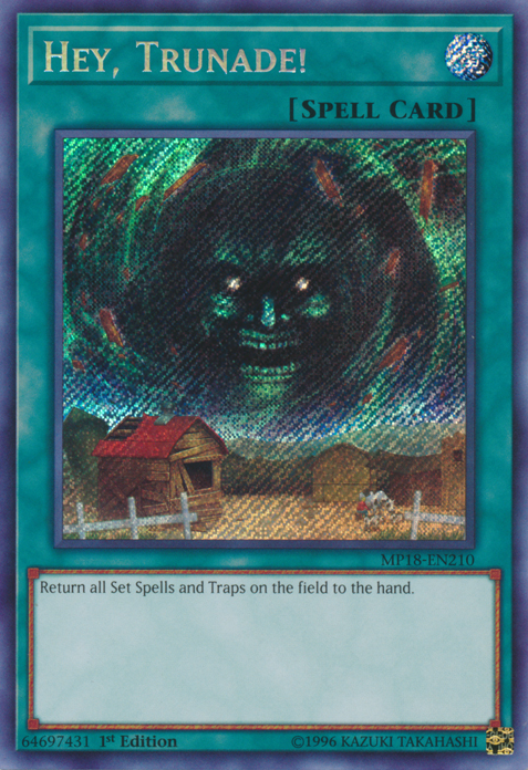 Hey, Trunade! [MP18-EN210] Secret Rare | Deep Dive Games St. Marys