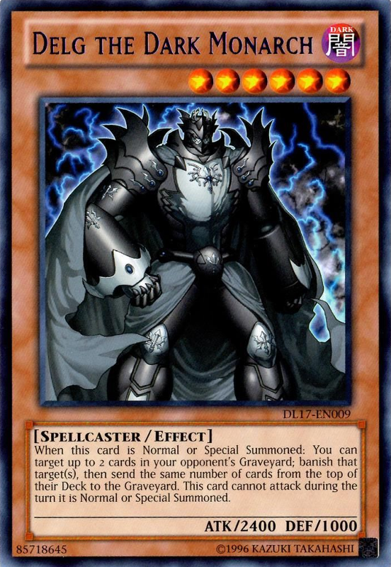 Delg the Dark Monarch (Purple) [DL17-EN009] Rare | Deep Dive Games St. Marys
