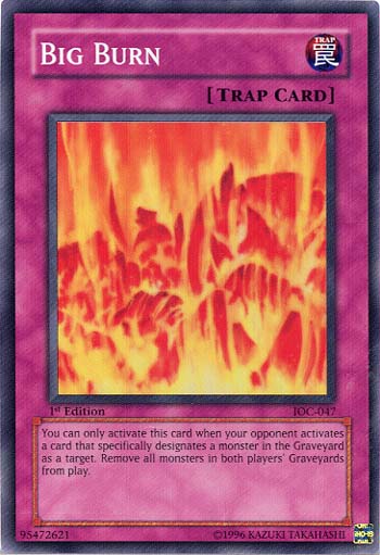 Big Burn [IOC-047] Super Rare | Deep Dive Games St. Marys
