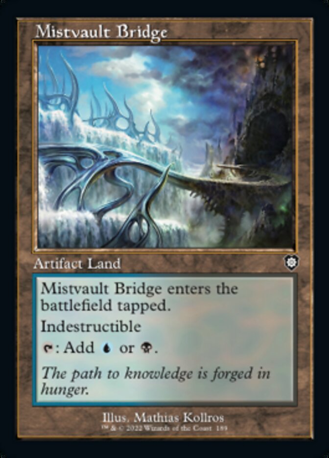 Mistvault Bridge (Retro) [The Brothers' War Commander] | Deep Dive Games St. Marys