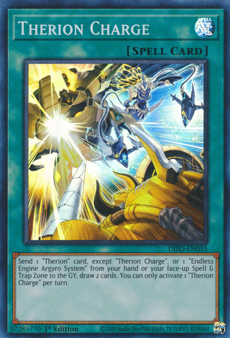 Therion Charge [DIFO-EN055] Super Rare | Deep Dive Games St. Marys