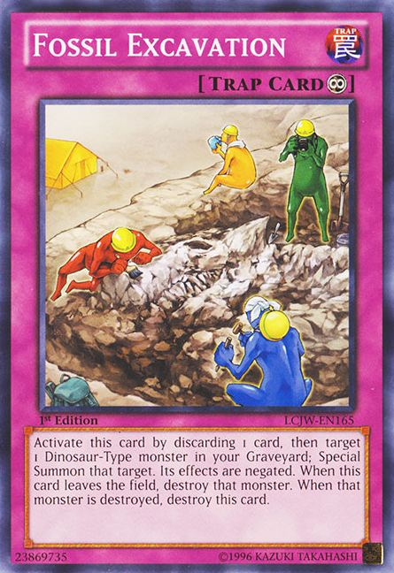 Fossil Excavation [LCJW-EN165] Common | Deep Dive Games St. Marys