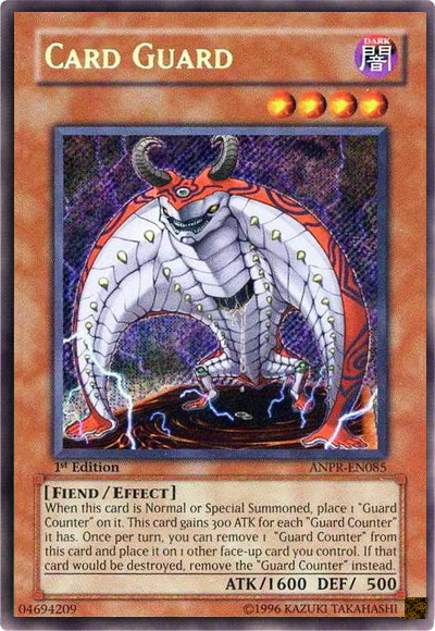 Card Guard [ANPR-EN085] Secret Rare | Deep Dive Games St. Marys