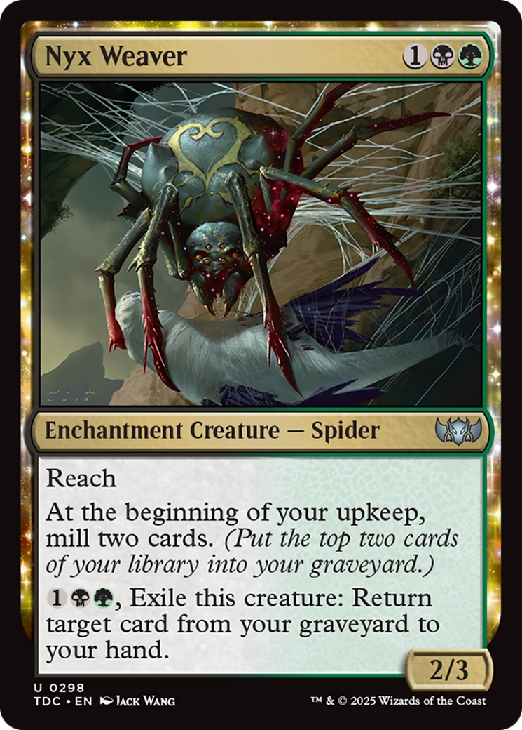 Nyx Weaver [Tarkir: Dragonstorm Commander] | Deep Dive Games St. Marys