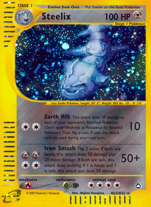 Steelix (H23/H32) [Aquapolis] | Deep Dive Games St. Marys
