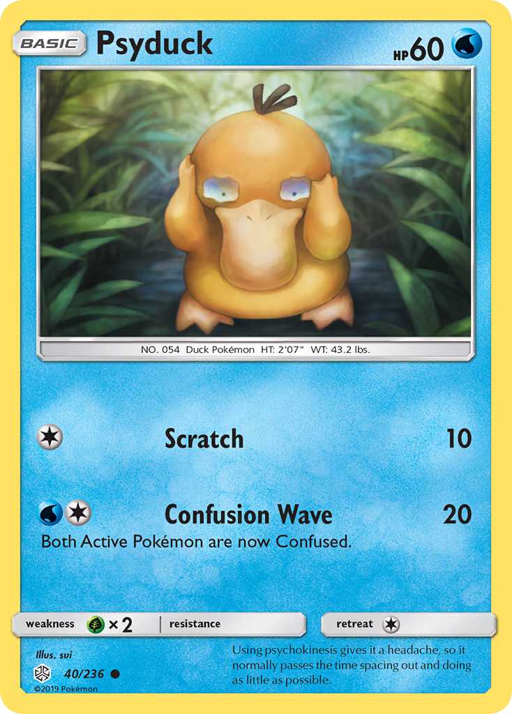Psyduck (40/236) [Sun & Moon: Cosmic Eclipse] | Deep Dive Games St. Marys