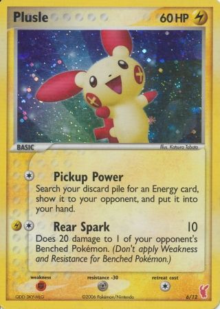Plusle (6/12) [EX: Trainer Kit 2 - Plusle] | Deep Dive Games St. Marys