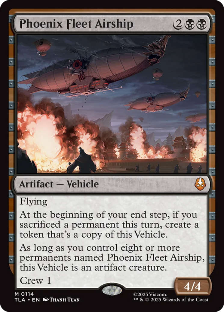 Phoenix Fleet Airship [Avatar: The Last Airbender] | Deep Dive Games St. Marys