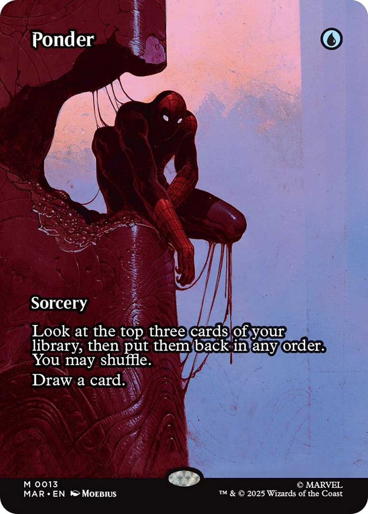 Ponder (Borderless) [Marvel Universe: Eternal-Legal] | Deep Dive Games St. Marys