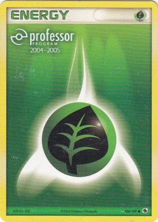 Grass Energy (104/109) (2004 2005) [Professor Program Promos] | Deep Dive Games St. Marys