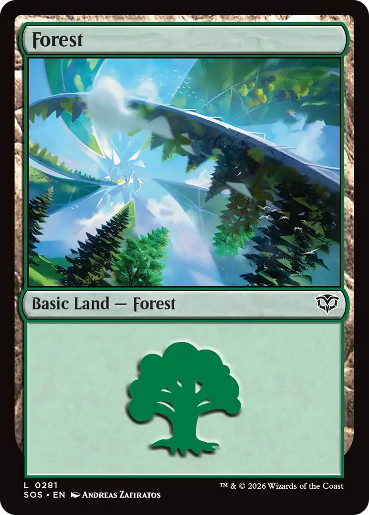 Forest (0281) [Secrets of Strixhaven] | Deep Dive Games St. Marys