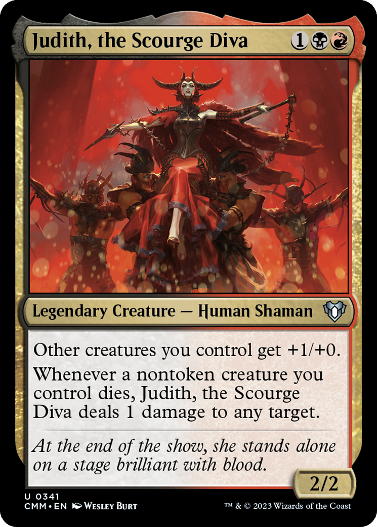 Judith, the Scourge Diva [Commander Masters] | Deep Dive Games St. Marys