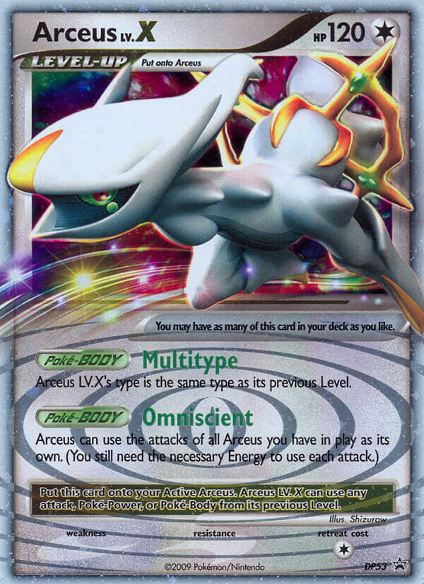 Arceus Lv.X (DP53) [Diamond & Pearl: Black Star Promos] | Deep Dive Games St. Marys
