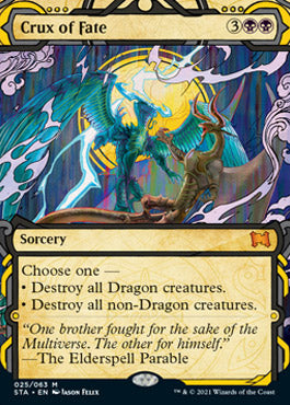 Crux of Fate (Foil Etched) [Strixhaven: Mystical Archive] | Deep Dive Games St. Marys