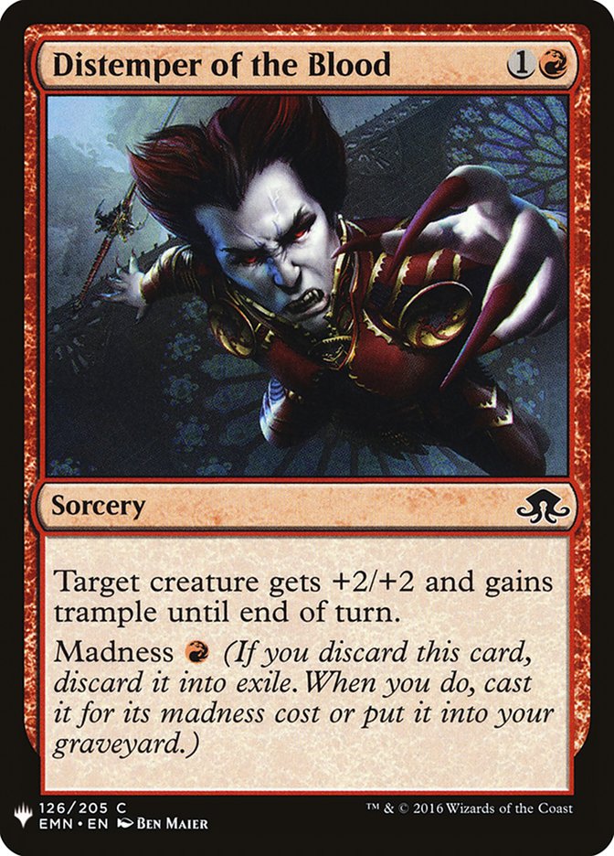 Distemper of the Blood [Mystery Booster] | Deep Dive Games St. Marys