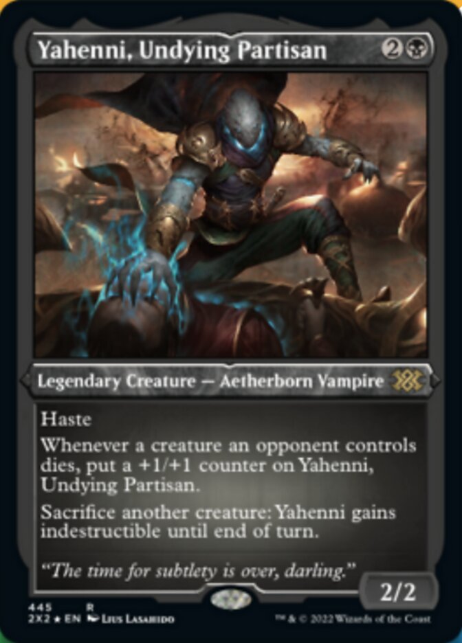 Yahenni, Undying Partisan (Foil Etched) [Double Masters 2022] | Deep Dive Games St. Marys