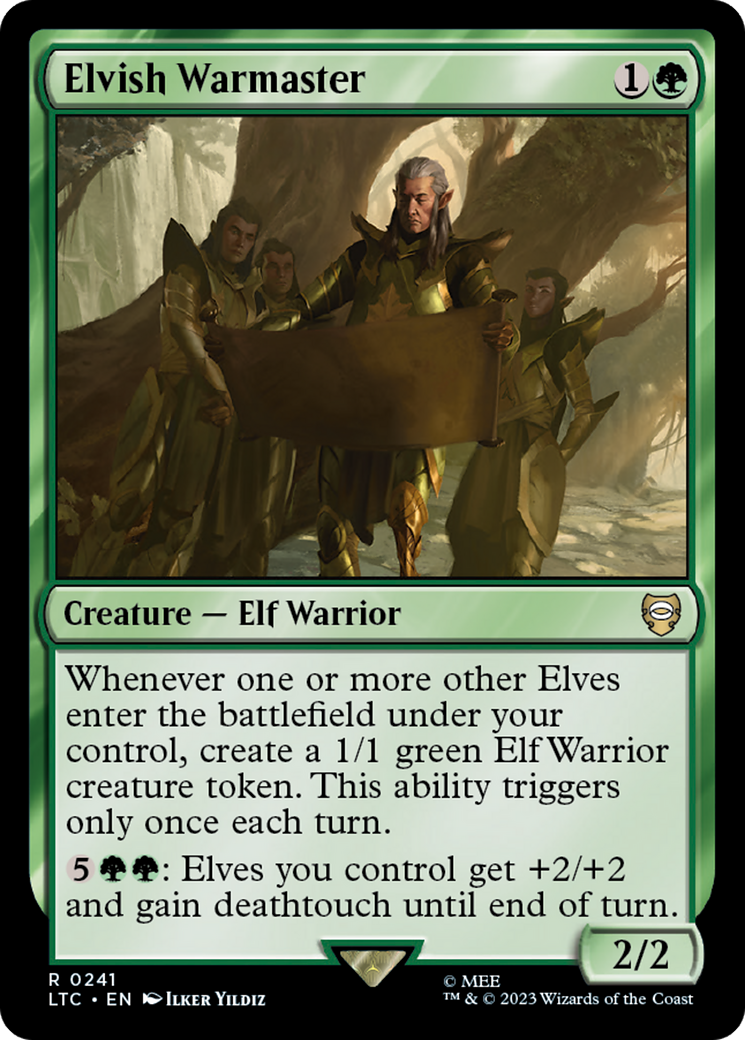 Elvish Warmaster [The Lord of the Rings: Tales of Middle-Earth Commander] | Deep Dive Games St. Marys