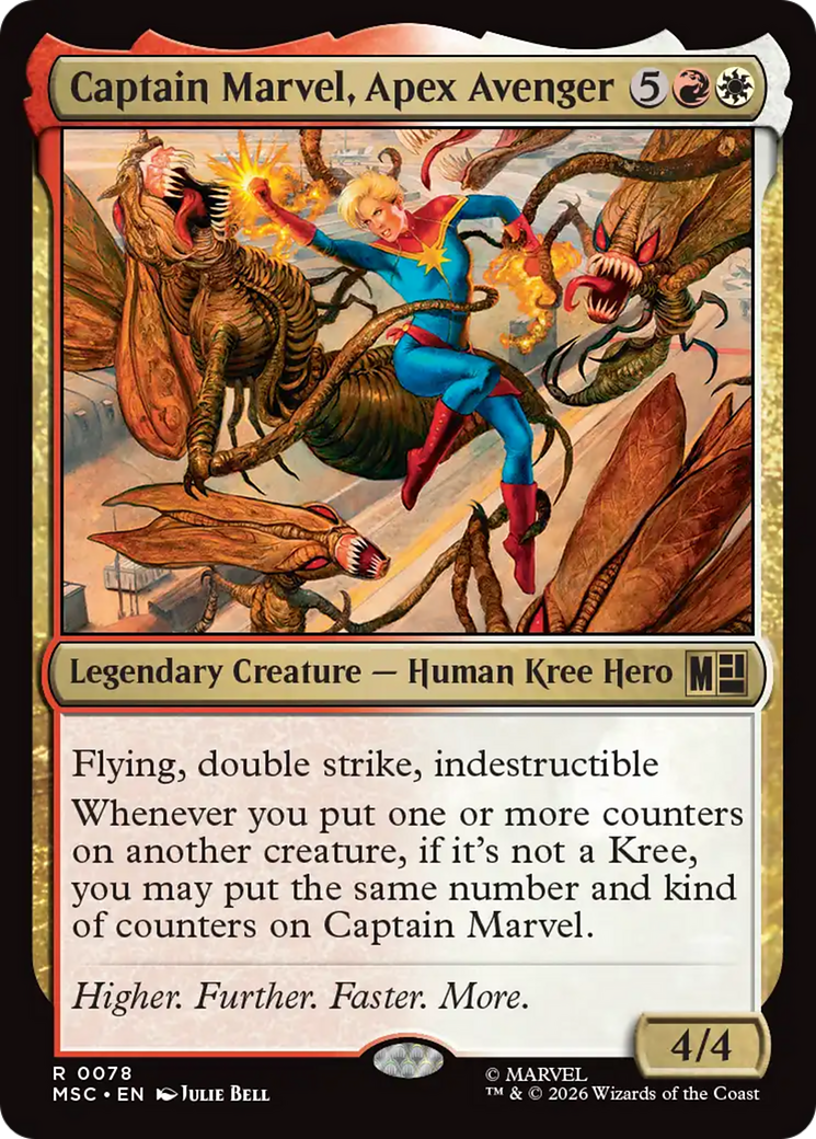 Captain Marvel, Apex Avenger [Marvel Super Heroes Commander] | Deep Dive Games St. Marys