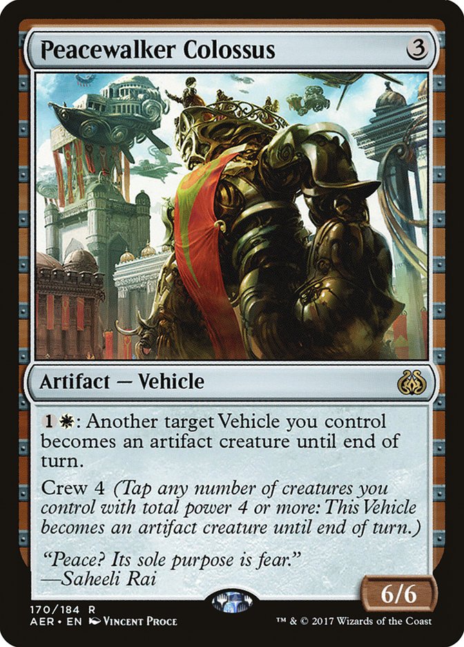 Peacewalker Colossus [Aether Revolt] | Deep Dive Games St. Marys