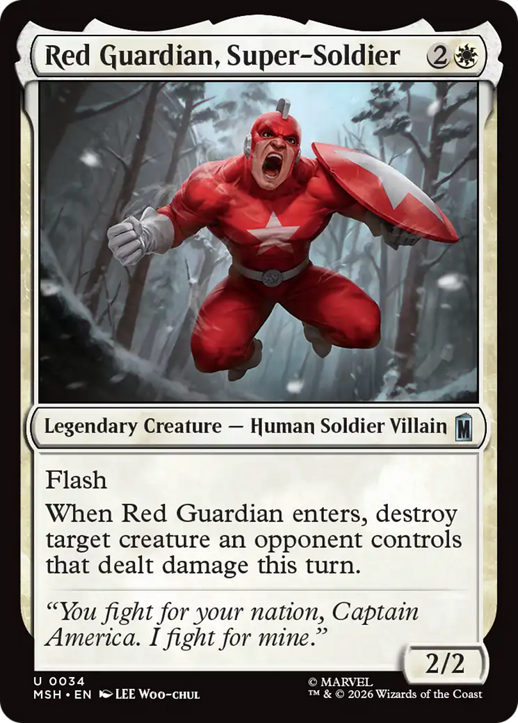 Red Guardian, Super-Soldier [Marvel Super Heroes] | Deep Dive Games St. Marys