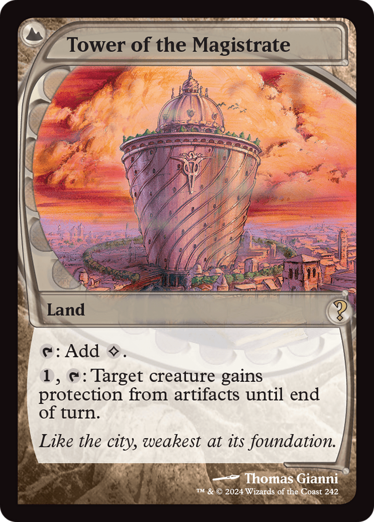 Tower of the Magistrate (Future Sight) [Mystery Booster 2] | Deep Dive Games St. Marys