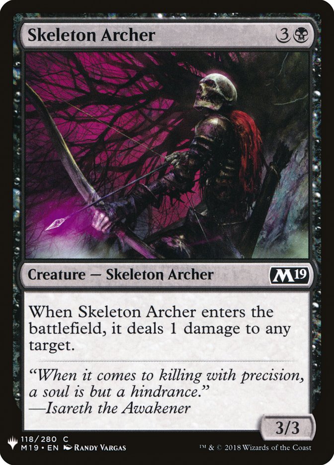 Skeleton Archer [Mystery Booster] | Deep Dive Games St. Marys