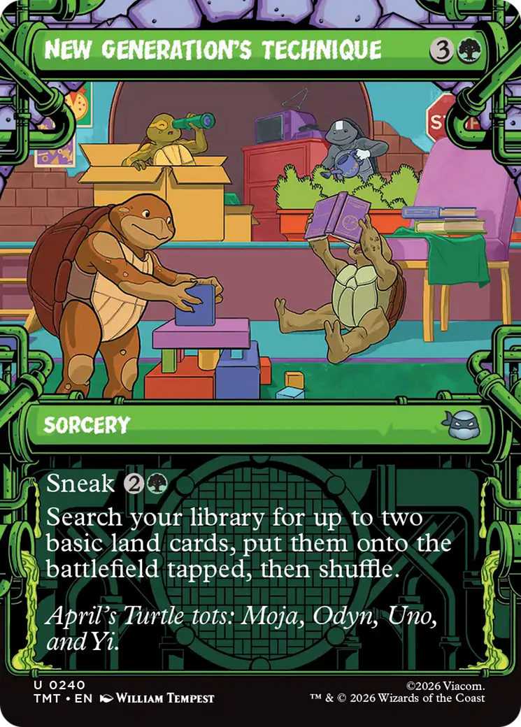 New Generation's Technique (Showcase) [Teenage Mutant Ninja Turtles] | Deep Dive Games St. Marys