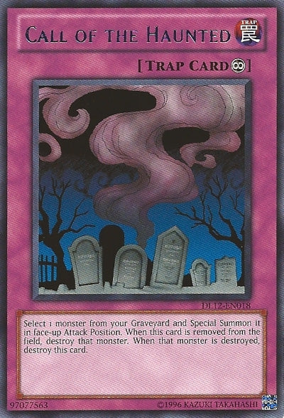 Call of the Haunted (Blue) [DL12-EN018] Rare | Deep Dive Games St. Marys